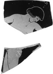 CUP, FRAGMENTS (ATHENIAN, RED-FIGURE)