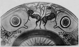 CUP A (ATHENIAN, BLACK-FIGURE)