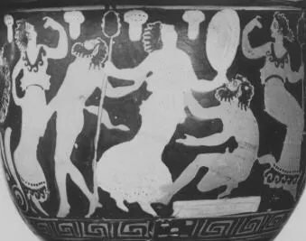KRATER, BELL (ATHENIAN, RED-FIGURE)