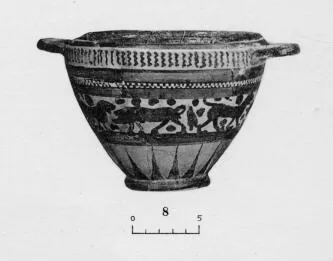 SKYPHOS (CORINTHIAN, BLACK-FIGURE)