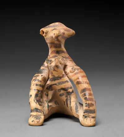 Statuette of an Ape with its Baby