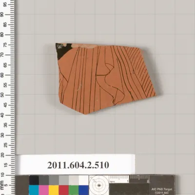 Terracotta fragment of a column-krater (bowl for mixing wine and water)