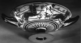 CUP A (ATHENIAN, BLACK-FIGURE)