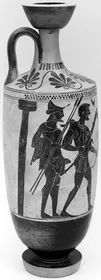 LEKYTHOS (ATHENIAN, BLACK-FIGURE)