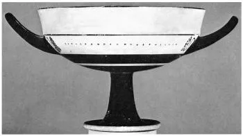 CUP, LITTLE MASTER LIP (ATHENIAN, BLACK-FIGURE)