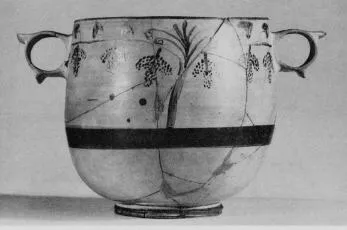CUP (BOEOTIAN, CABIRION WARE, BLACK-FIGURE)