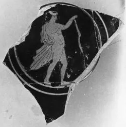 CUP, STEMLESS (ATHENIAN, RED-FIGURE)