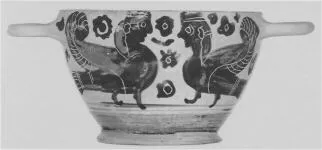SKYPHOS (ATHENIAN, BLACK-FIGURE)