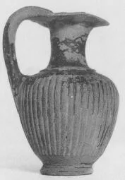 OINOCHOE (ITALIOTE, BLACK GLAZE)