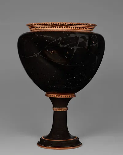 Attic Black-Figure Dinos and Stand