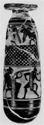 ALABASTRON (ATHENIAN, BLACK-FIGURE)