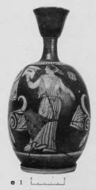 LEKYTHOS, SQUAT (SOUTH ITALIAN, LUCANIAN, RED-FIGURE)