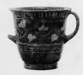KANTHAROS (SOUTH ITALIAN, BLACK GLAZE)