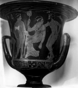 KRATER, CALYX (ATHENIAN, RED-FIGURE)