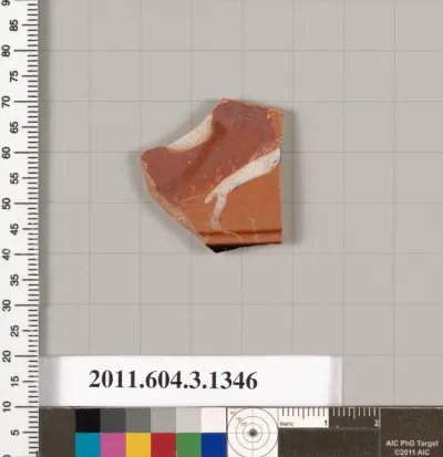 Terracotta fragment of a skyphos (deep drinking cup)