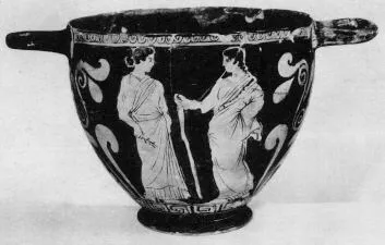 SKYPHOS (SOUTH ITALIAN, APULIAN, RED-FIGURE)