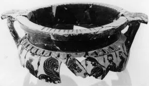 KRATER, COLUMN (ATHENIAN, BLACK-FIGURE)