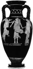 AMPHORA, NECK (ATHENIAN, RED-FIGURE)
