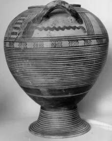 KRATER (ATHENIAN GEOMETRIC, OUTLINE)