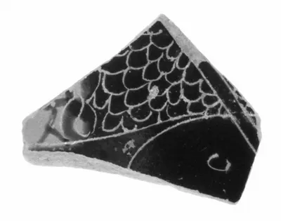 Attic Black-Figure Vase Fragment