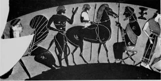CUP, LITTLE MASTER BAND, FRAGMENTS (ATHENIAN, BLACK-FIGURE)
