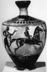 LEKYTHOS (ATHENIAN, BLACK-FIGURE)