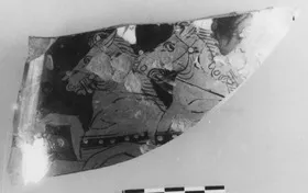 KRATER, BELL, FRAGMENT (ATHENIAN, RED-FIGURE)