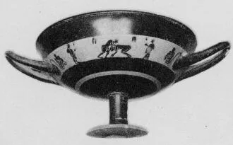 CUP, LITTLE MASTER BAND (ATHENIAN, BLACK-FIGURE)