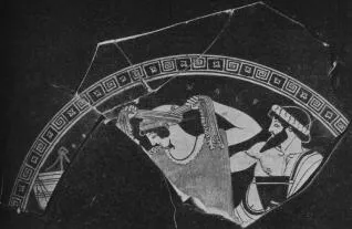 CUP, FRAGMENT (ATHENIAN, RED-FIGURE)