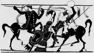 LEKYTHOS (ATHENIAN, BLACK-FIGURE)