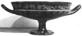CUP DROOP (ATHENIAN, BLACK-FIGURE)