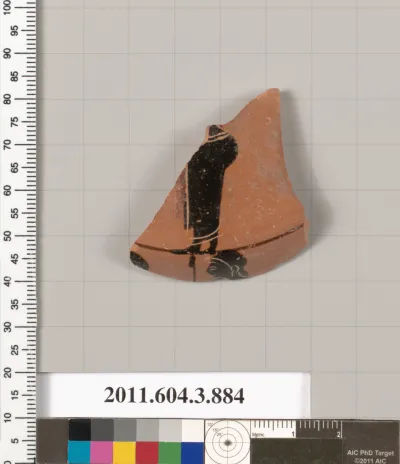 Terracotta fragment of a lekythos (oil flask)