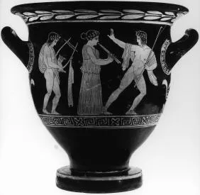 KRATER, BELL (ATHENIAN, RED-FIGURE)