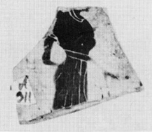 LEKYTHOS, FRAGMENT (ATHENIAN, BLACK-FIGURE)