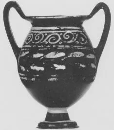 NESTORIS (SOUTH ITALIAN, APULIAN, BLACK GLAZE)