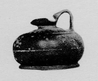 OINOCHOE (CORINTHIAN, BLACK GLAZE)