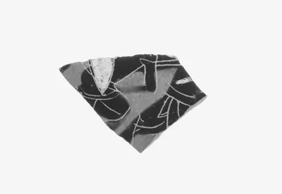 Attic Black-Figure Eye Cup Fragment