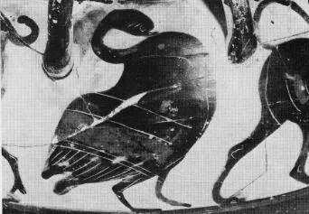 KRATER, COLUMN (ATHENIAN, BLACK-FIGURE)