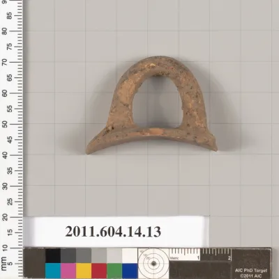 Terracotta fragment of a skyphos?