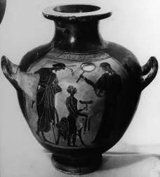 HYDRIA (ATHENIAN, BLACK-FIGURE)