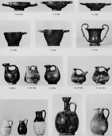 VARIOUS (SOUTH ITALIAN, BLACK GLAZE)