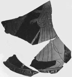 HYDRIA, FRAGMENT (ATHENIAN, RED-FIGURE)