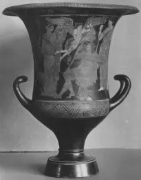 KRATER, CALYX (ATHENIAN, RED-FIGURE)