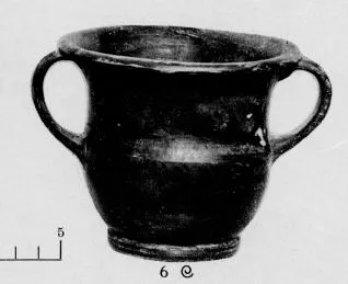 KANTHAROS (SOUTH ITALIAN, APULIAN, BLACK GLAZE)