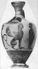 LEKYTHOS (ATHENIAN, BLACK-FIGURE)