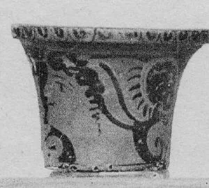 FIGURE VASE, FRAGMENT (SOUTH ITALIAN (?), RED-FIGURE)