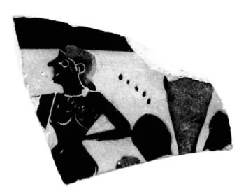 CUP, LITTLE MASTER BAND, FRAGMENT (ATHENIAN, BLACK-FIGURE)