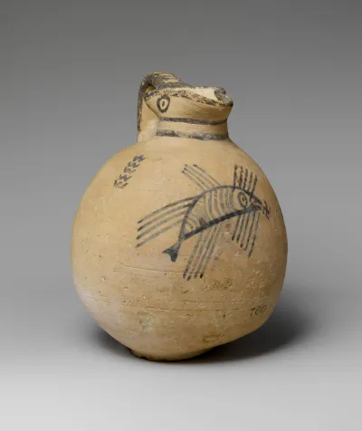 Terracotta jug