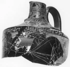 LEKYTHOS, FRAGMENT (ATHENIAN, BLACK-FIGURE)