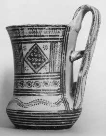 TANKARD (ATHENIAN GEOMETRIC)